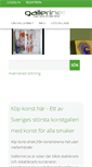 Mobile Screenshot of gallerinet.se
